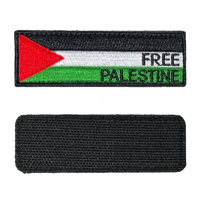 No Face No Name Baseball Cap Free Palestine in Black