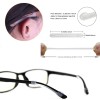 SMARTTOP Eyeglasses Ear Grips Sleeve-Upgrade anti-slip Silicone Eyeglasses Te...