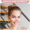 BIUDECO Handknitted Winter Nose Warmer for Women Charming Outdoor Travel