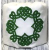 BeachcraftersEMB Celtic Heart Knots Embroidered Decorative Toilet Paper Wrap -