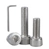 BACSHBY 10 pcs M5 x 50 mm Allen Socket Head