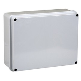 Electraline 60559 Smooth Surface-Mounted Distribution Box 150 x 110 x 70mm