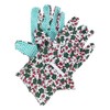 Ladies Flower Style Gardening Gloves, Light Duty Work In The