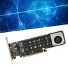 M.2 NVMe SSD Adapter Card Double Side LED Indicator High