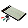 Makeronics Solderless 1660 Tie-Points Breadboard with Aluminum Back Plate for
