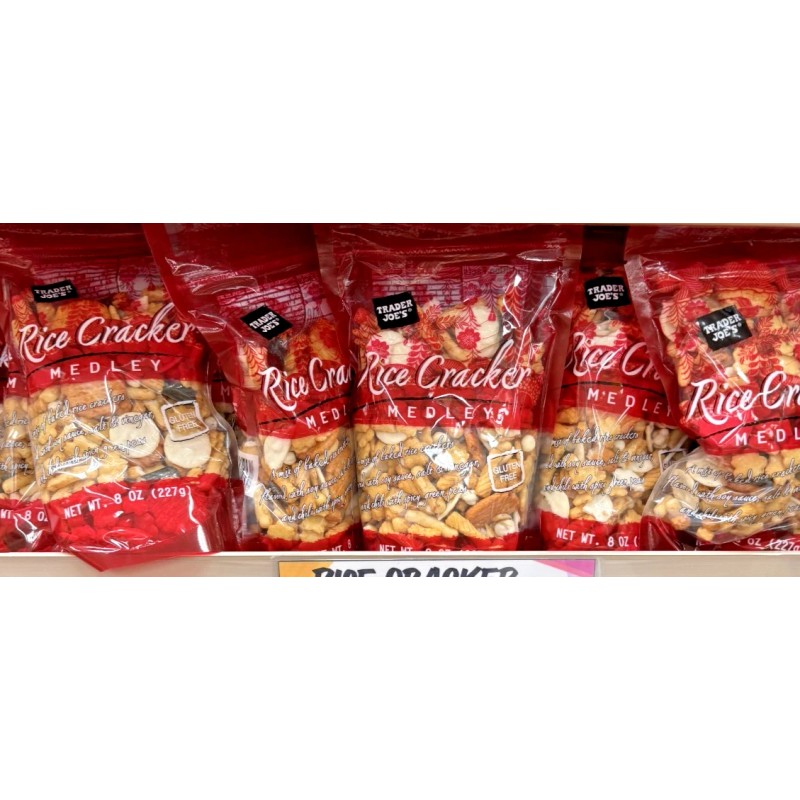 Trader Joe's 3 Pack Trader Joe's Rice Cracker Snack Mix
