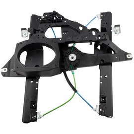 BOXI 749-543 Front Right Side Power Window Regulator W/O Motor Fit for Ford Expedition for Lincoln Navigator 2007-2017 / Black / BL1Z7823200AA WLR187