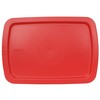 Pyrex C-233 3qt EASY GRAB Rectangular Red Lid - Made