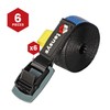 TENSYS - 6 pack - 25mm Cambuckle Tensioner Straps -