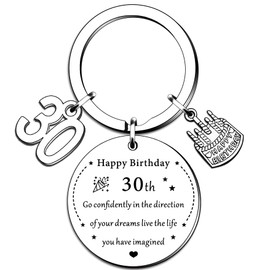 SMARGO 30th Birthday Gifts for Women Men Birthday Gift for Daughter Son Friends Wife Sister,Happy 30th Birthday Gift Idea for Him Her