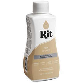 Rit Dye Liquid 8oz-Tan, Fabric, Multi, 1