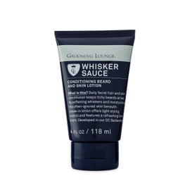 Grooming Lounge Whisker Sauce Beard Conditioner – Conditioning Beard & Skin Moisturizer Balm For Dry, Itchy Facial Hair – 4 oz.