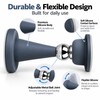 No-Drill Magnetic Door Stopper for Home Doors – Silicone Anti-Collision