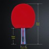 POLONDE Table Tennis Racket, Professional Ping Pong Bat with ITTF