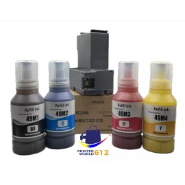 For Epson compatible with Printer Sublimation Ink T49M + Maintenance Tank box S2101 NEW