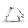 WDYJMALL Christmas Hat Santa Claus Cap Shape Cookie Cutter for