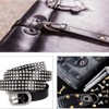 Double Cap Rivets - 100 Pieces 8 x 8 mm