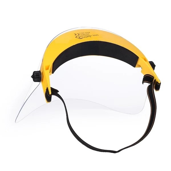SAFE HANDLER BLSH-ES-SFS Clear Reusable Facial Protection Face Shield