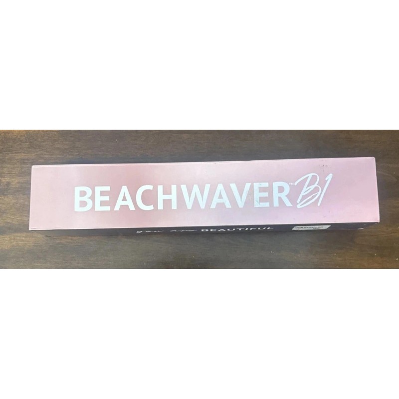 BEACHWAVER Co B1 Rotating Curling Iron Midnight Rose Even Heat
