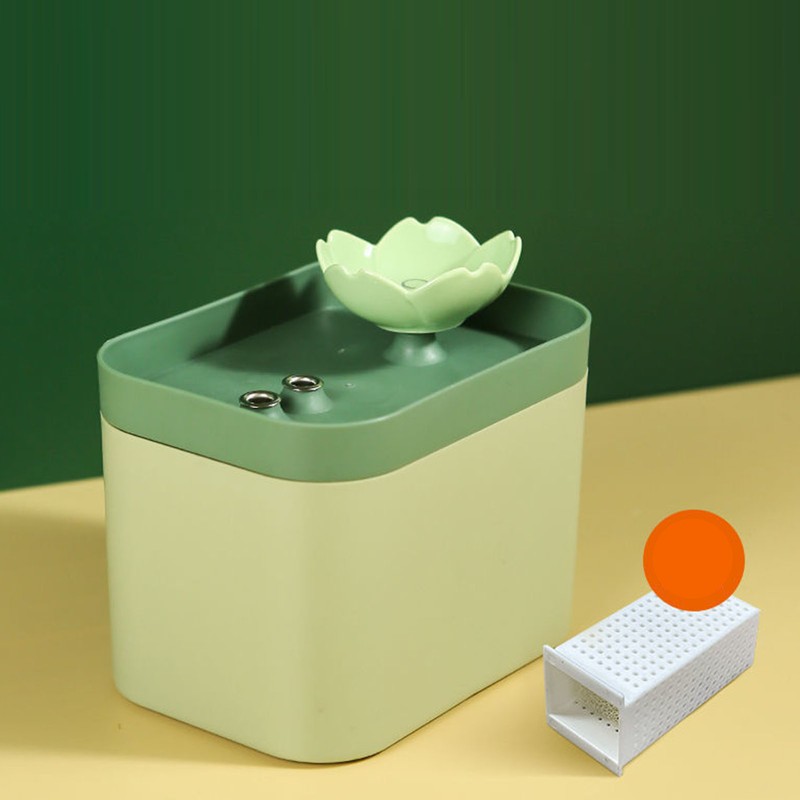 Pet Water Fountain Quiet Automatic Circulation Flow Filtration Cat Water