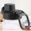 Spout Lid | Automatic Chug Lid Wide Mouth Top Lid,Convenient