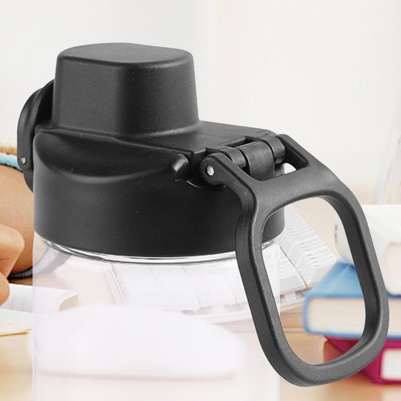 Spout Lid | Automatic Chug Lid Wide Mouth Top Lid,Convenient