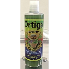 G.M.J EXTRACTO DE ORTIRGA SHAMPOO 100% NATURAL DE HIERGAS TRATAR LA CAIDA DEL CABELLO