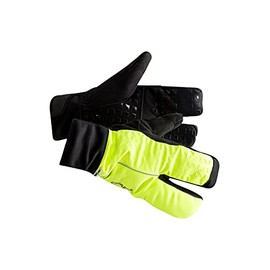 Craft Sportswear Siberian 2.0 Split Finger Glove - XS, Flumino/Black