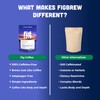 FigBrew Morning Prebiotic Blend Coffee Alternative, Adaptogen-free, Caffeine-free, Ground, Dark