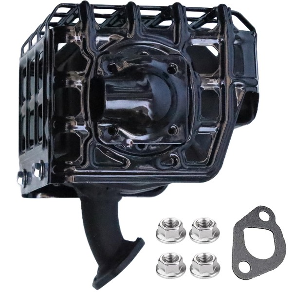 GX160 GX200 Exhaust Assembly 5.5hp 6.5hp Clone GX120 GX140 159cc