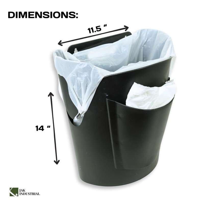 JAK Industrial Mountable Grocery Bag Trash Can – Reuse Standard