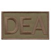 Tan Coyote US DEA Federal Agency Drug Enforcement Embroidered Fastener