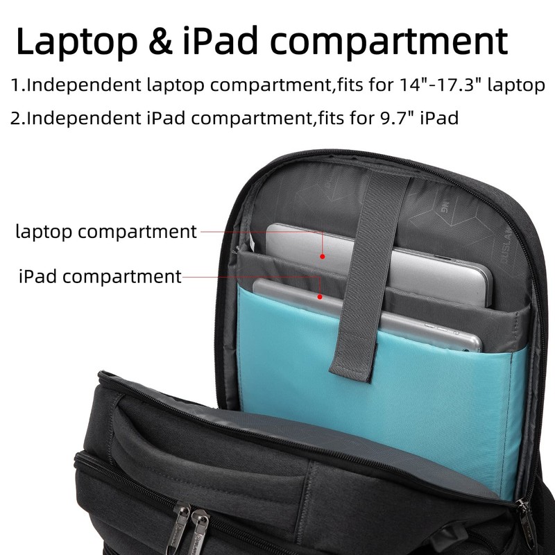 DUSLANG 17 Inch Laptop Backpack for Travel Water Resistant College