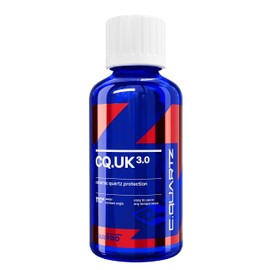 CARPRO CQUARTZ UK 3.0 - Ceramic Coating for Cars, Quartz Based Nanotechnology, Bonds to Paint, Glass, Metal and Plastic - (50ml Kit)