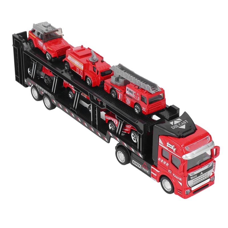 32cm Car Carrier Truck for Boys with 6 Small Car