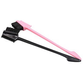 Hsthe Sea Hair Edge Control Brush,4 Pcs Double Sided Edge Control Hair Brush Tool,Smooth Dual Ended Comb Grooming for Eyelash Combs Hairstyling Eyebrow Brushes