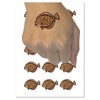 Flounder Halibut Flat Spotted Fish Temporary Tattoo Water Resistant Fake