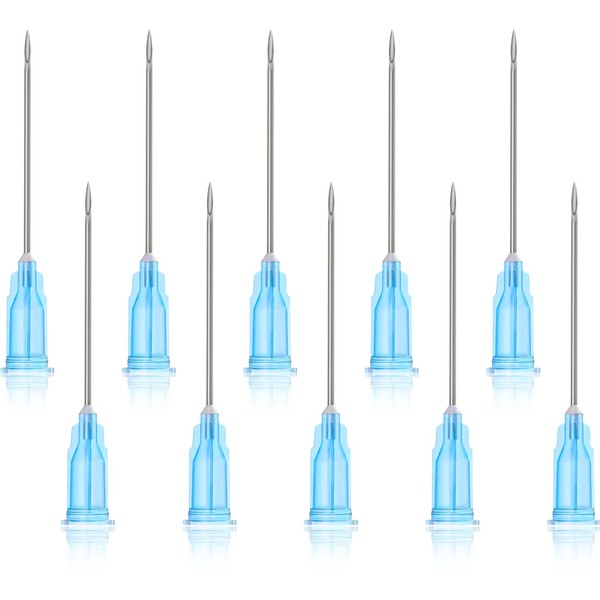 Dispensing Needle 23Ga 1Inch Individually Package Applicator Needles for Refilling