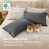 Bedsure Pillow Cases Queen Set of 2 - Dark Grey