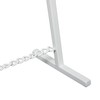 Deco 79 Metal Easel, 16" x 19" x 57", White