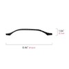 Car Instrument Panel Sticker Cover Carbon Fibre Trim Compatible with