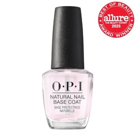 OPI Capa base de esmalte de uñas | Capa base de esmalte de uñas transparente | Resistente a astillas, protege las uñas, evita la decoloración | Helps 