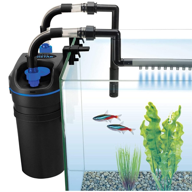 Penn-Plax Cascade Canistar Hang-On Canister Aquarium Filter – Great for
