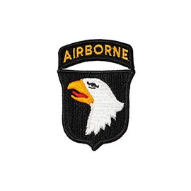 Marlow White AGSU PATCH, 101st Airborne Division (Air Assault, with rocker)
