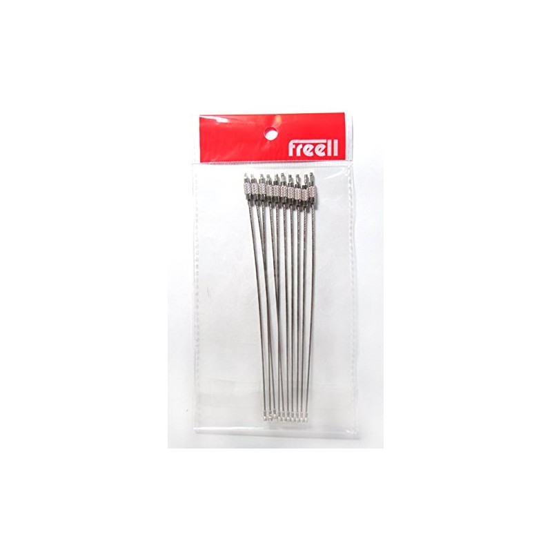 Freell Stainless Steel Wire Rings, Set of 100 (Sold as