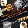 1/2" & 3/4" & 1" Metal Copper Pipe Cleaner Set