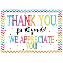 AIIKES 7x5FT Thank You for All You Do Backdrop We Appreciate Teachers Professors Doctors Nurses Graduates Employees Retirement Parties Decoration Backdrop Studio Props XY11