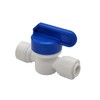 BesNPT 6PCS 3/8" OD Quick Connect Ball Valve for Reverse