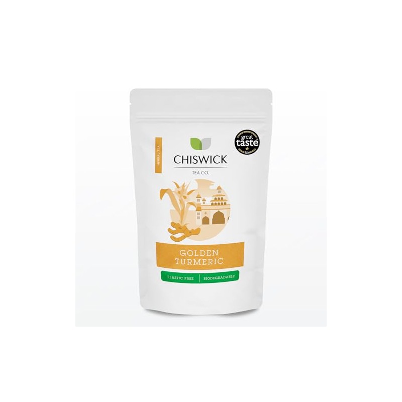Golden Turmeric Premium Loose Leaf Herbal Tea - Chiswick Tea