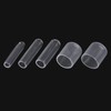 sourcing map 25pcs Round Rubber End Caps 6mm 9mm 12mm
